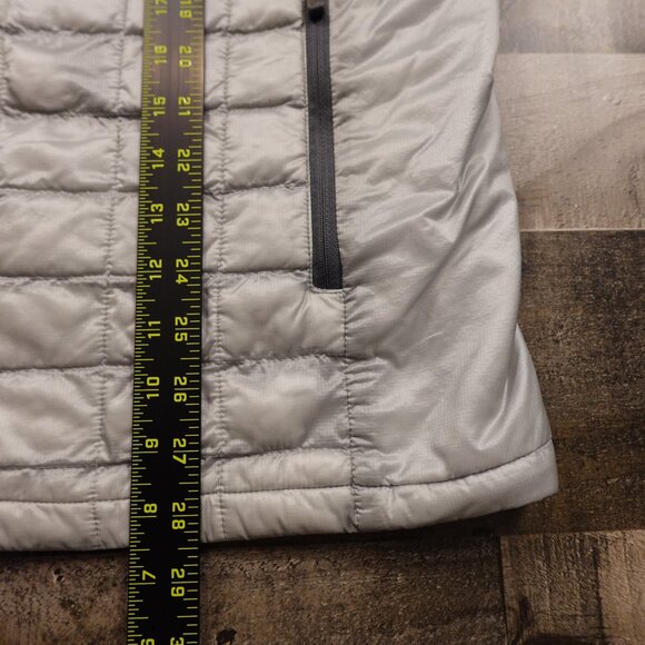 The North Face ThermoBall Jacket Men’s Large Gray/Black Lightweight Warm Outdoor - Picture 7 of 16